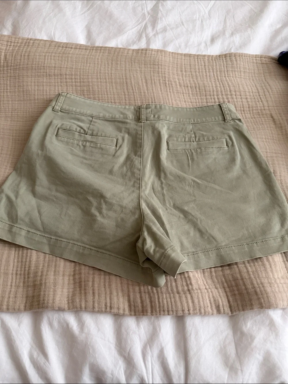 J. Crew Light Sage Utility Shorts